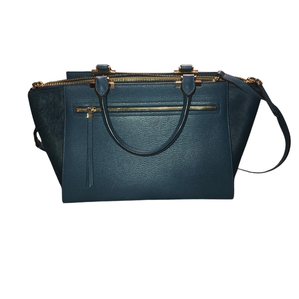 Henri Bendel Gotham Blocked Satchel